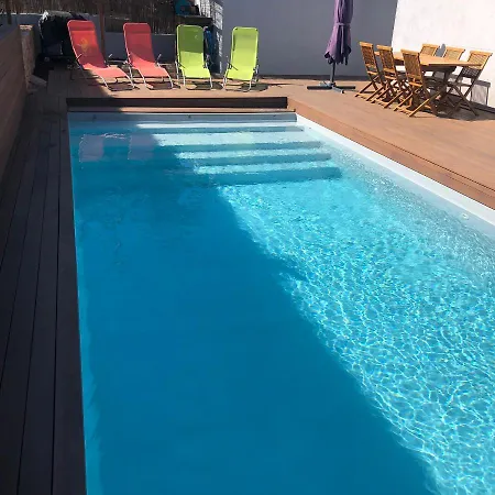Orethaga Piscine 10 Pers Vecchio Будинок відпочинку